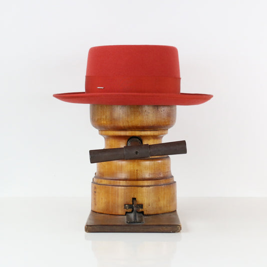 Canotier Denise Rouge Coquelicot