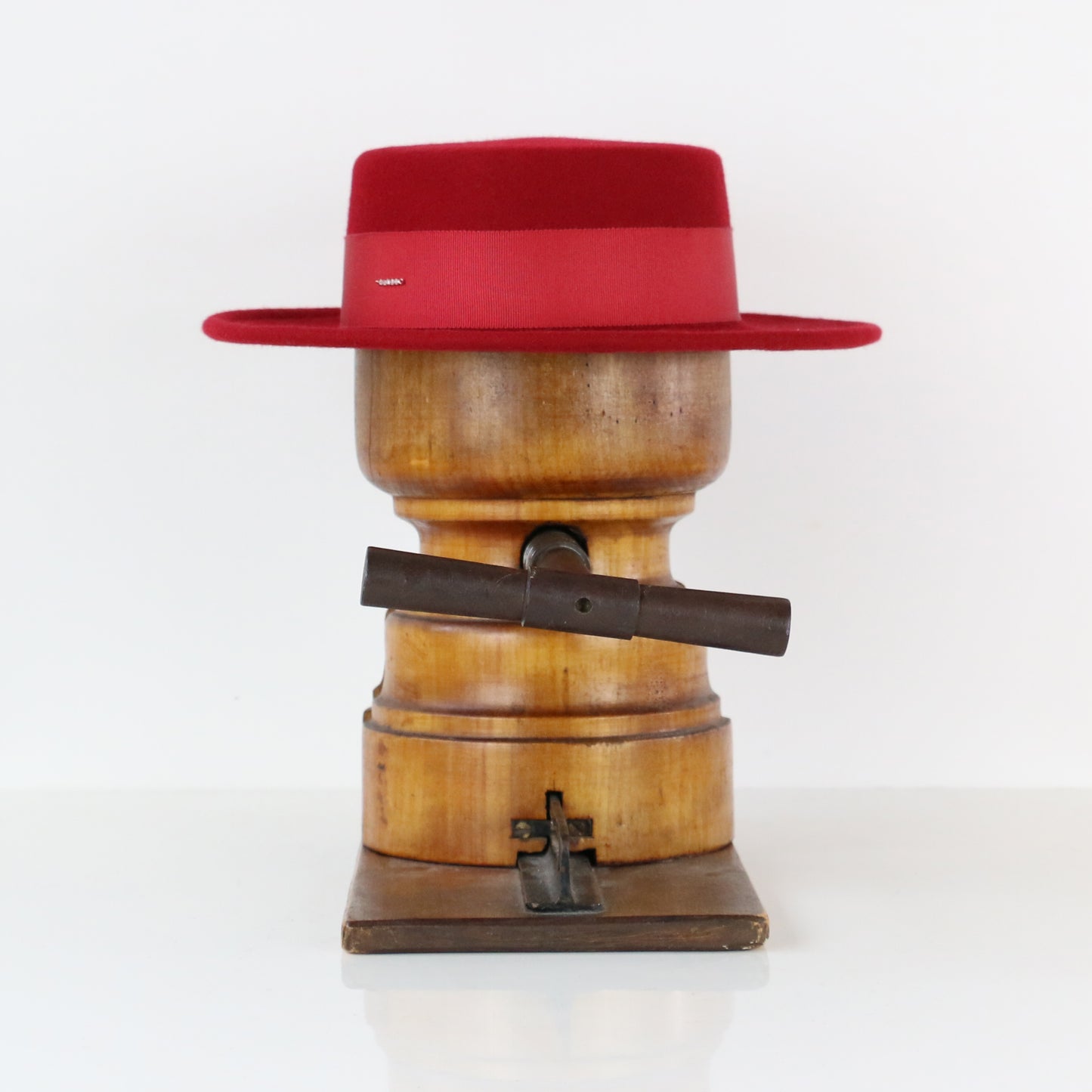 Canotier Jeanette Rouge