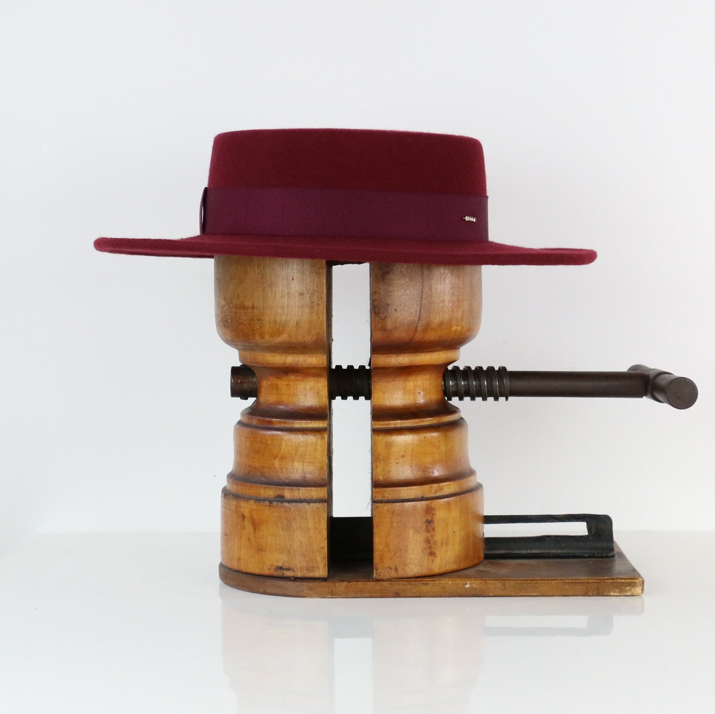 Canotier Jeanine Bordeaux