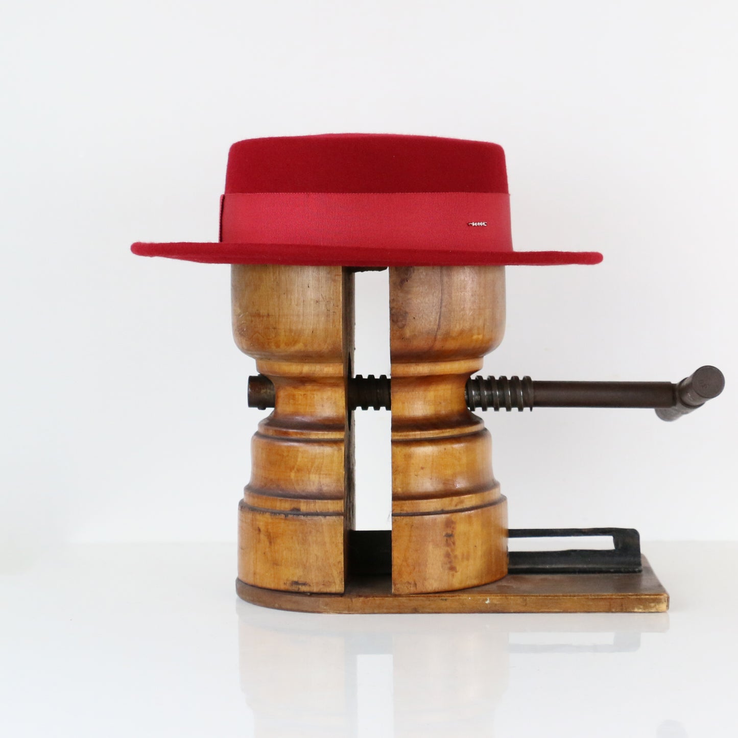 Canotier Jeanette Rouge