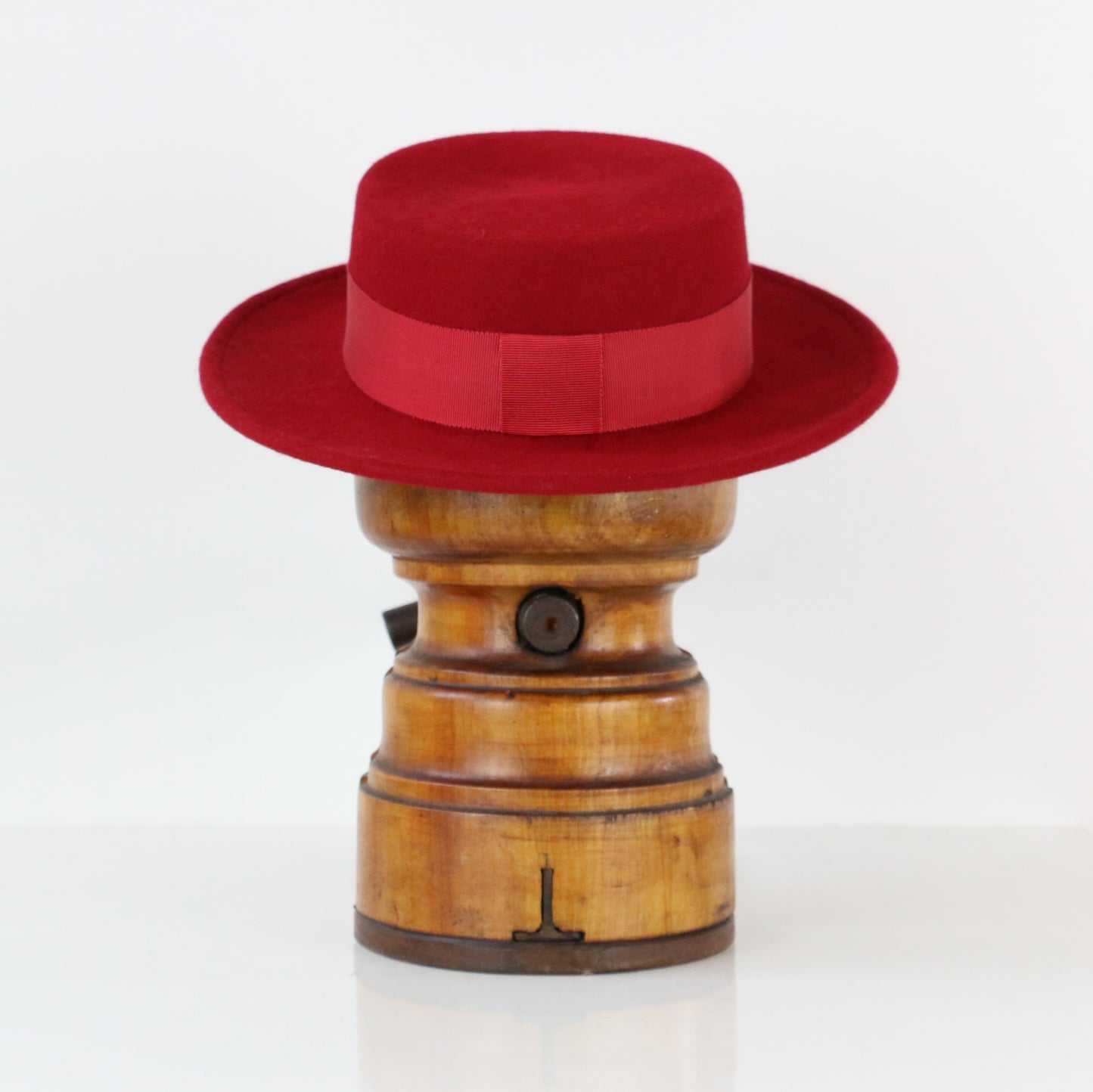 Canotier Jeanette Rouge