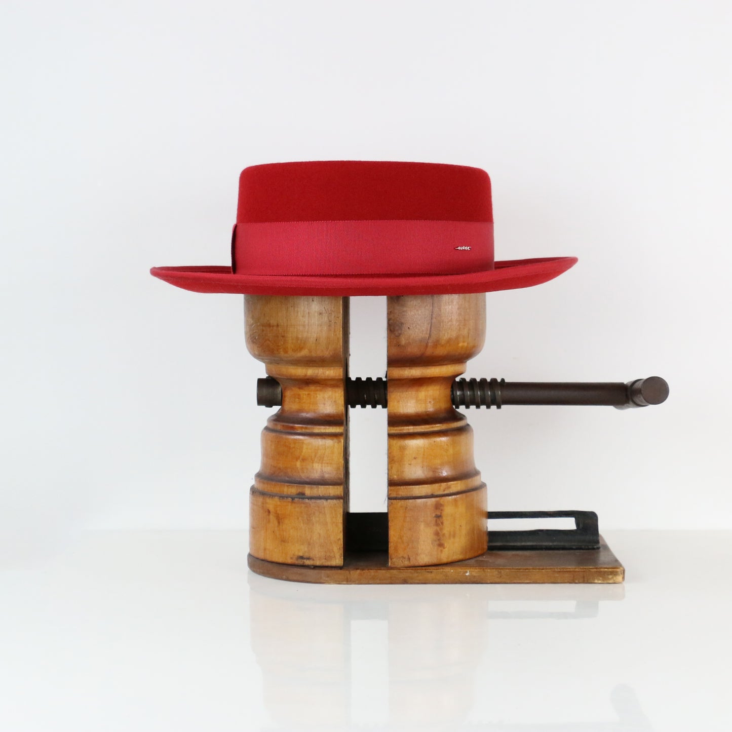 Canotier Denise Rouge