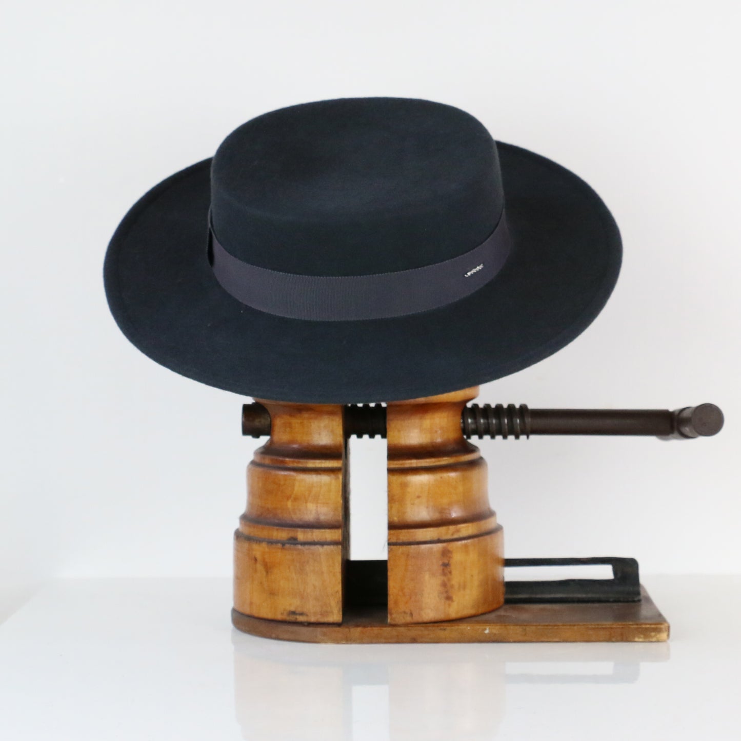 Canotier Jeanine Gris anthracite