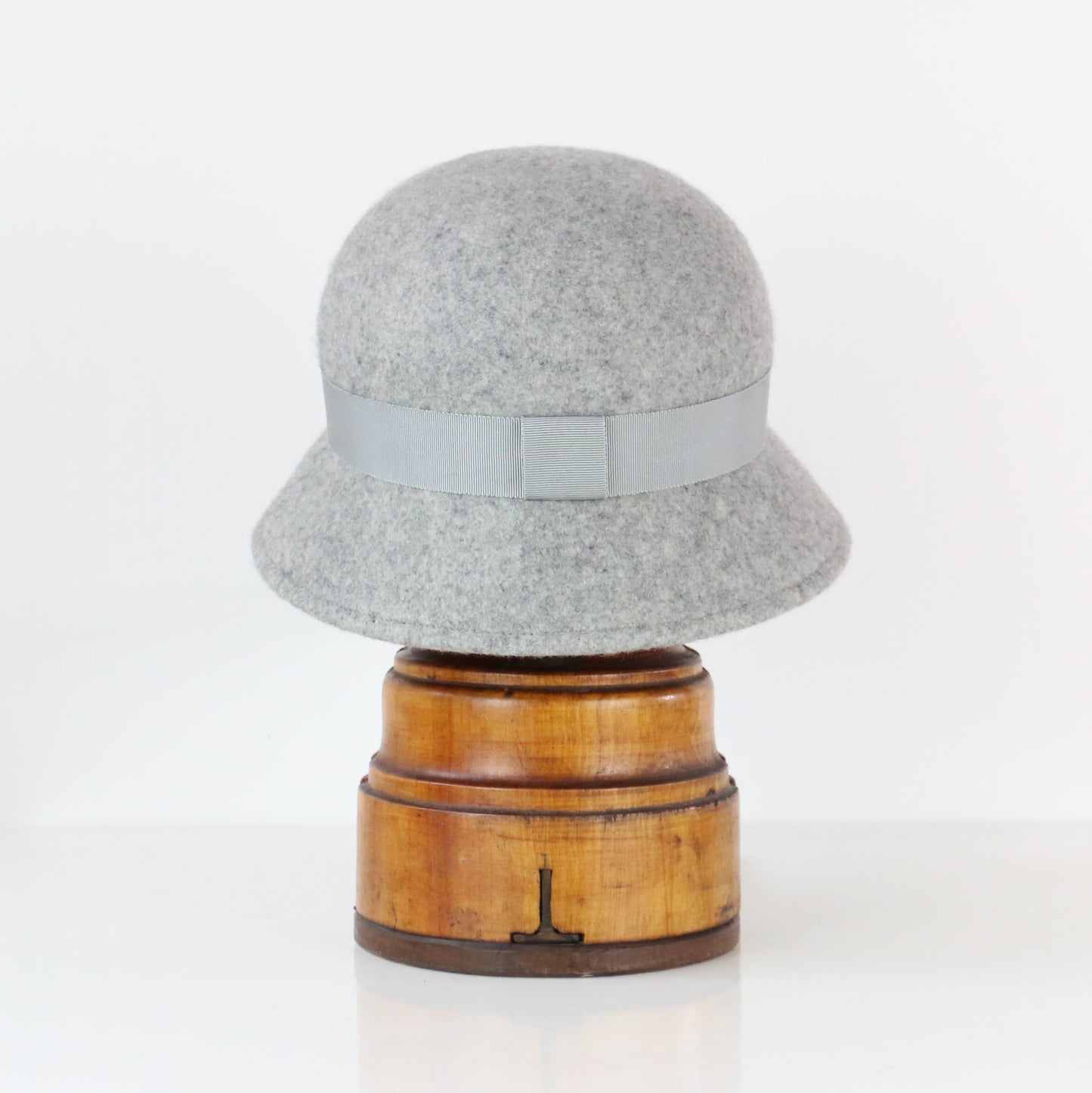 Chapeau cloche Lisette Gris chiné clair