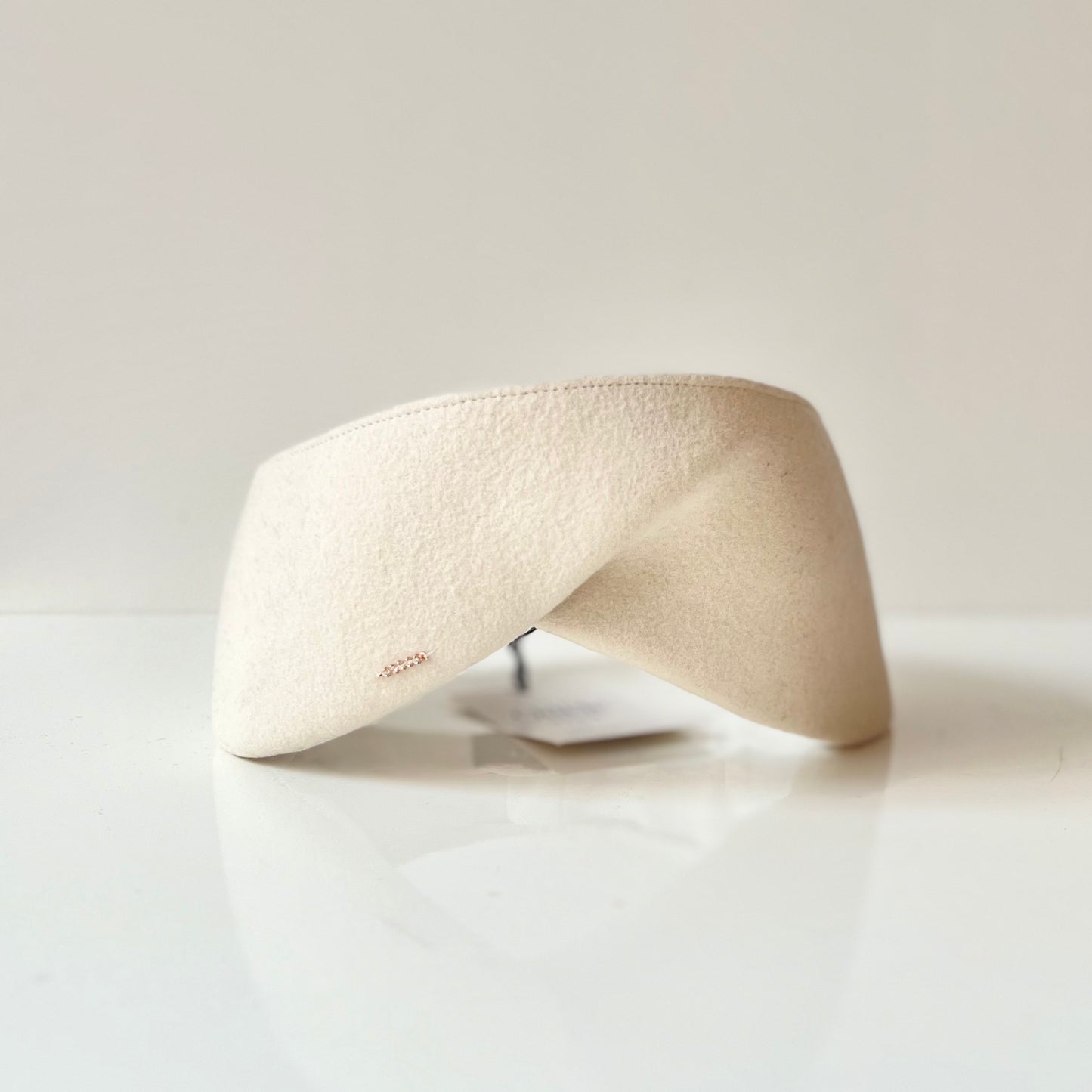 Bandeau Turban Colette Blanc cassé