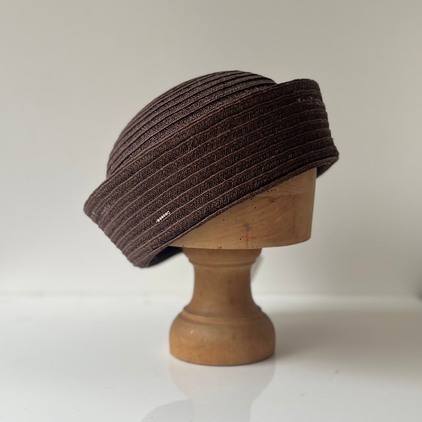 Marinette Paille Sisal Cousue Marron