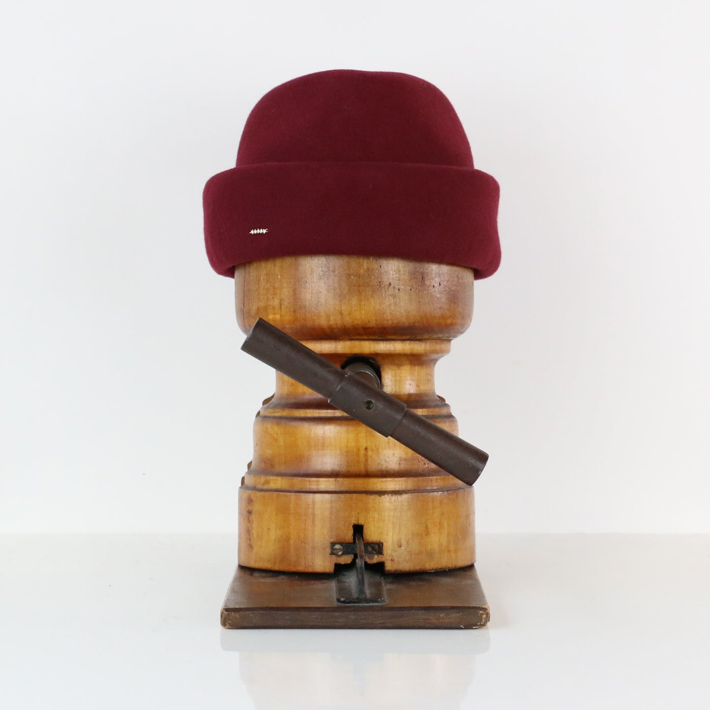 Chapeau Toque Linette Bordeaux