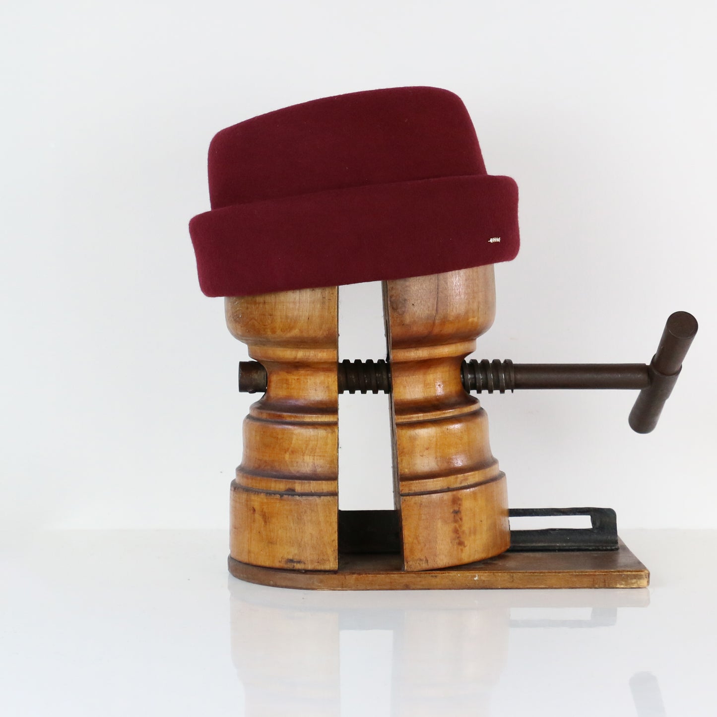 Chapeau Toque Linette Bordeaux