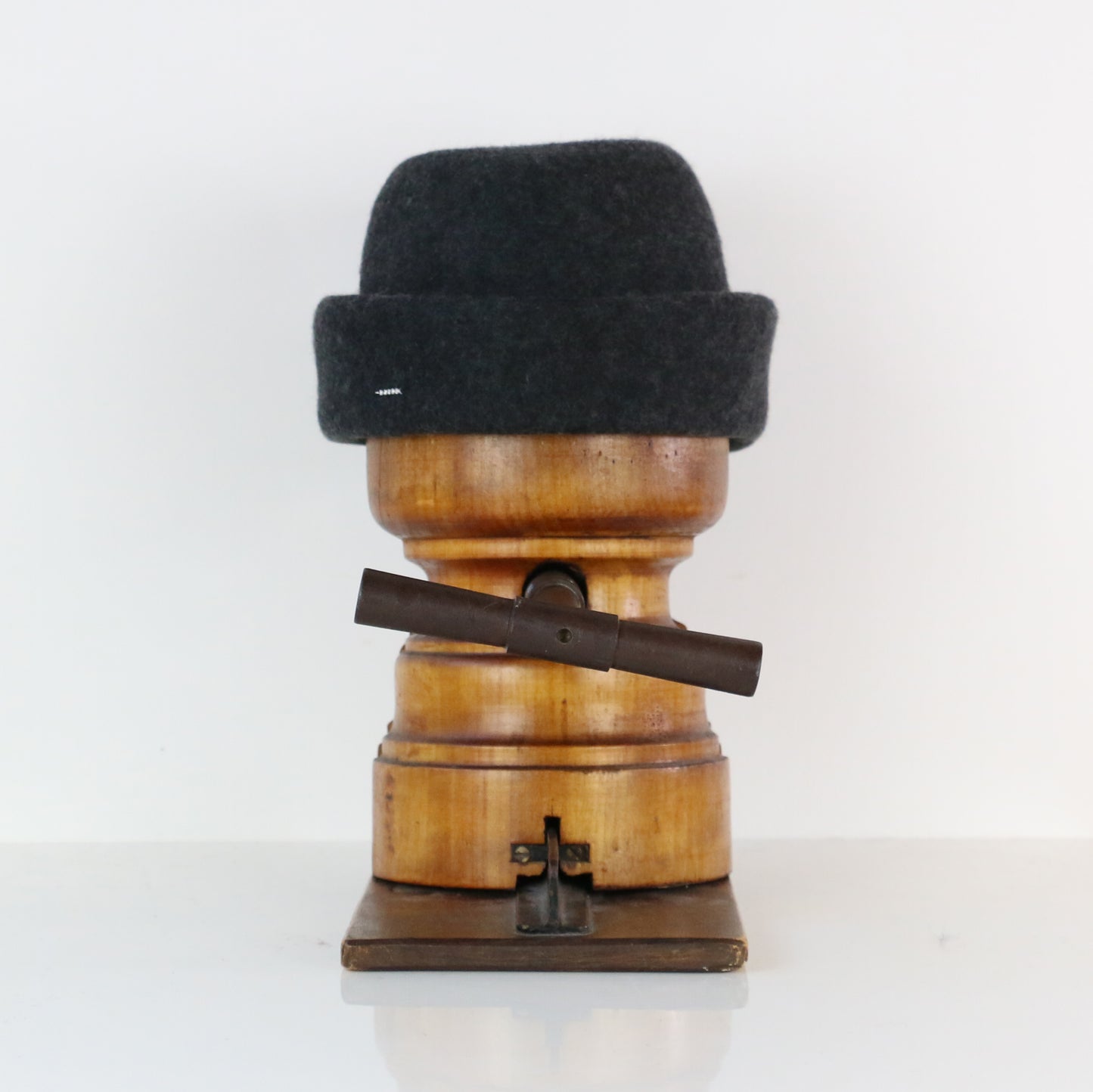 Chapeau Toque Linette Gris chiné foncé