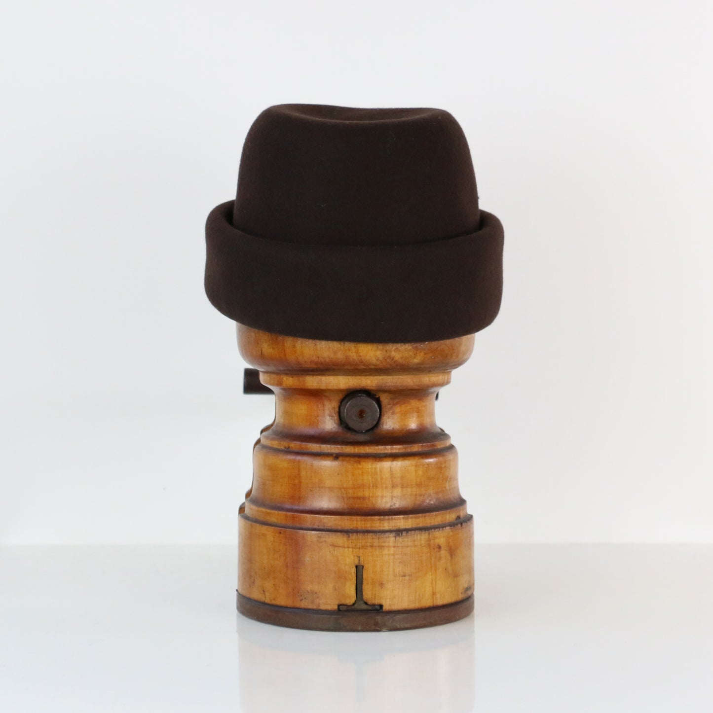 Chapeau Toque Linette marron