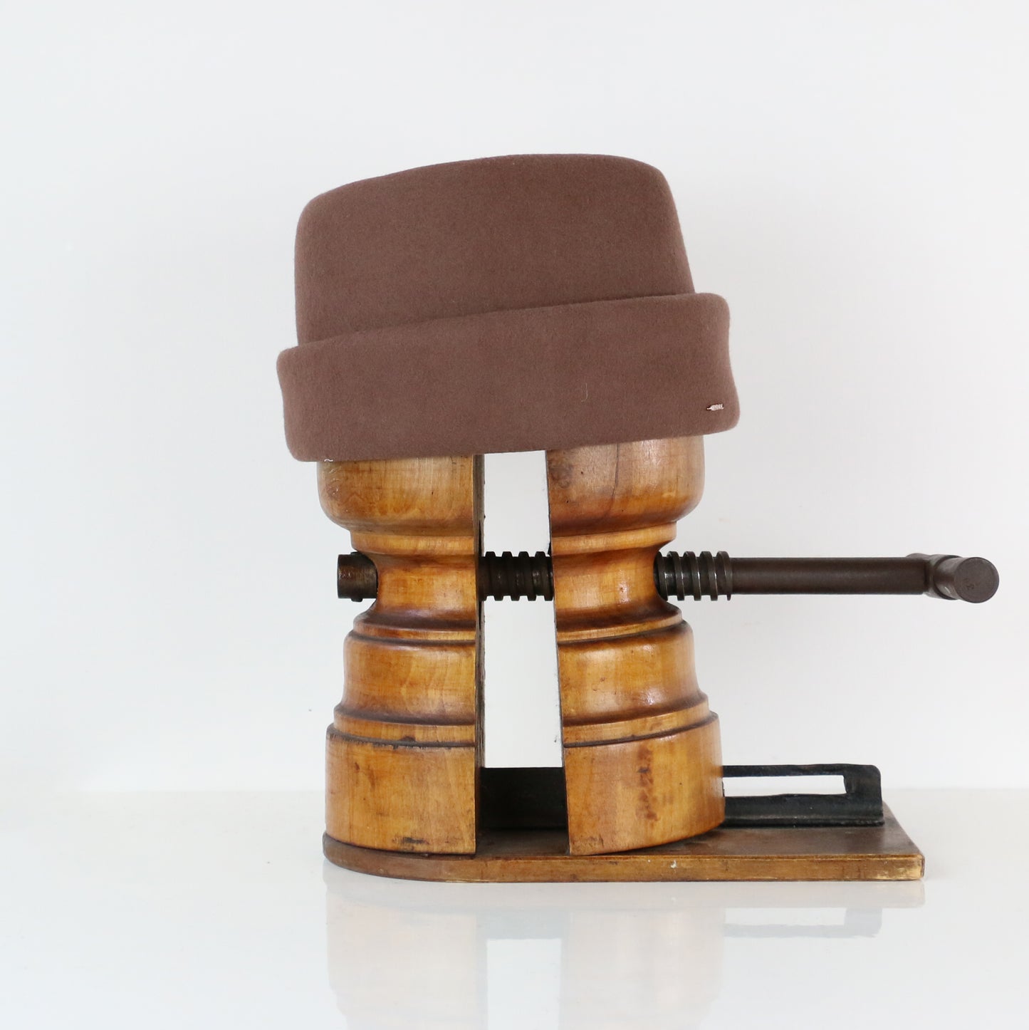 Chapeau Toque Linette marron glacé