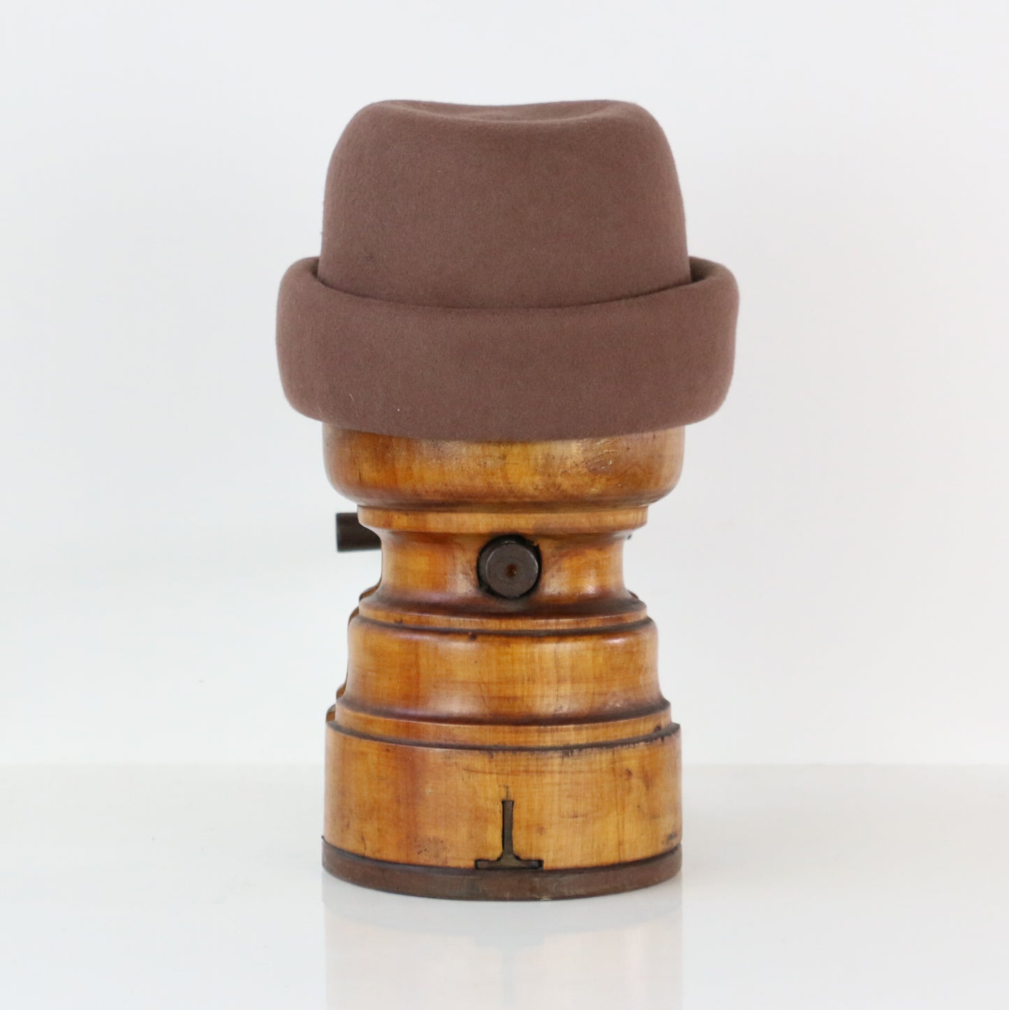 Chapeau Toque Linette marron glacé