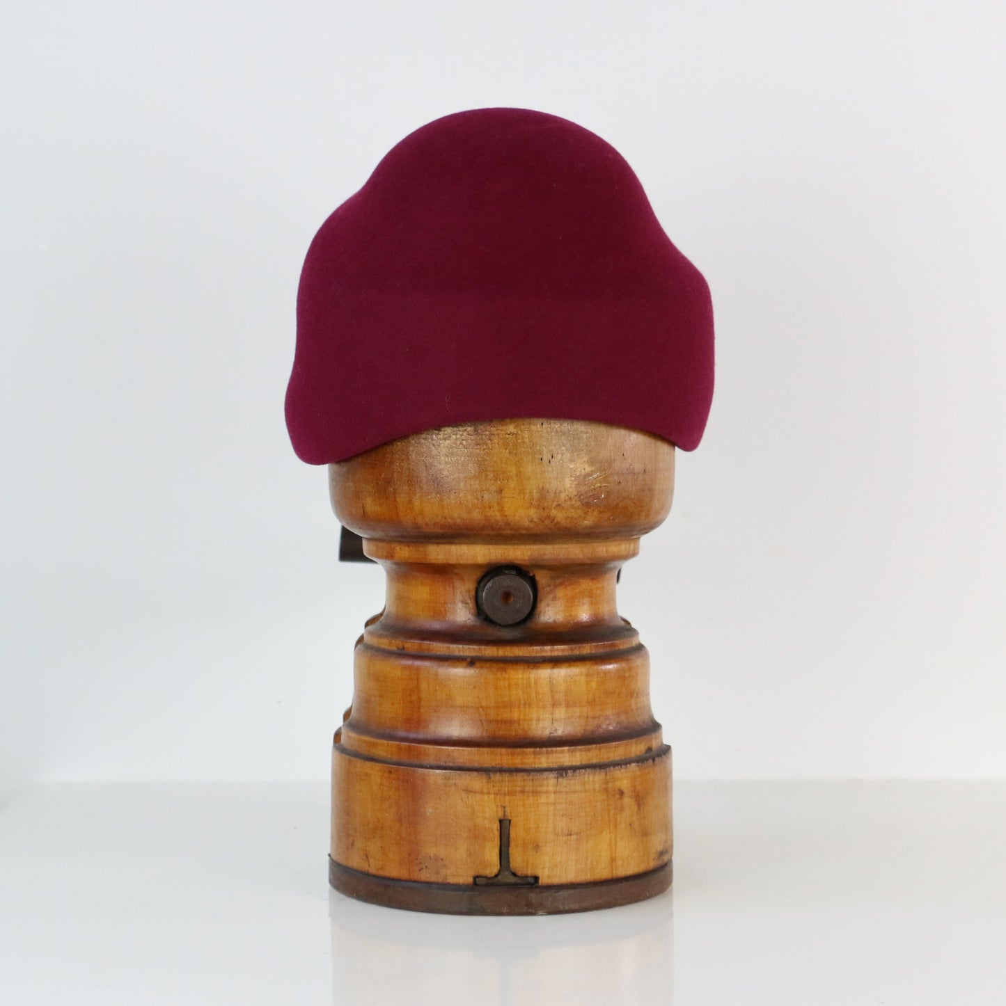 Toque Colette bordeaux framboise