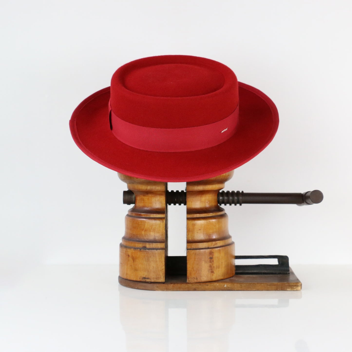 Canotier Denise Rouge