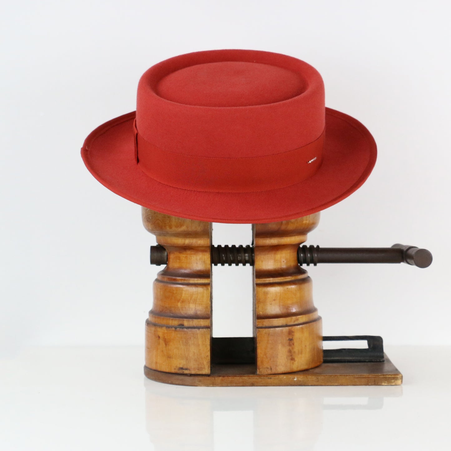 Canotier Denise Rouge Coquelicot