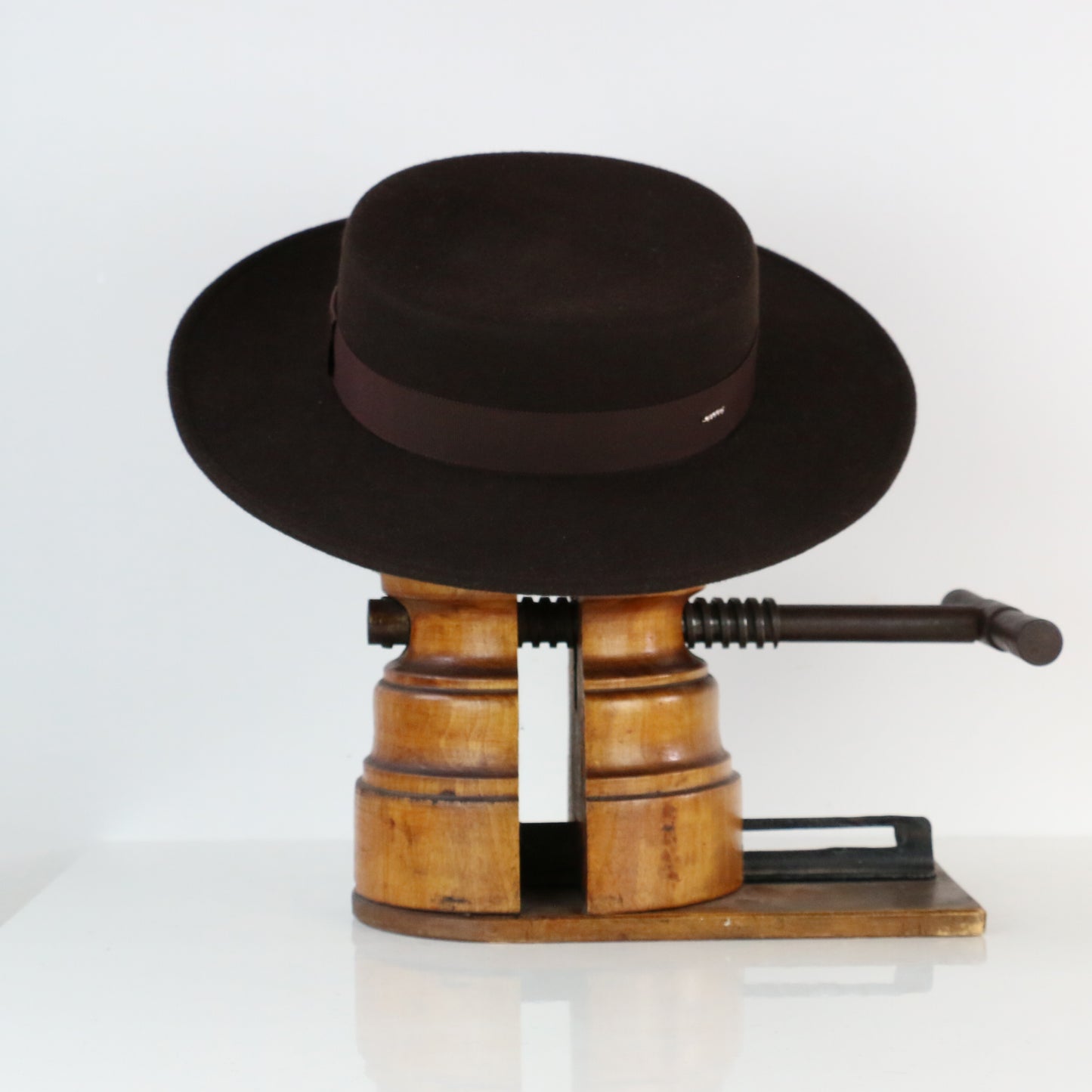 Canotier Jeanine Marron