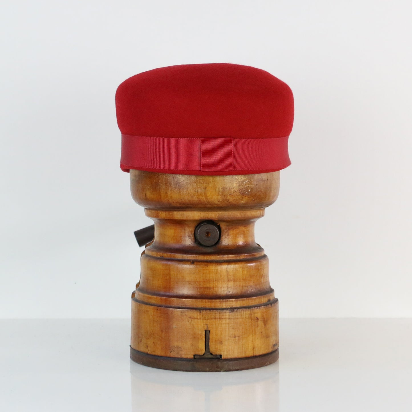 Casquette Martine courte Rouge