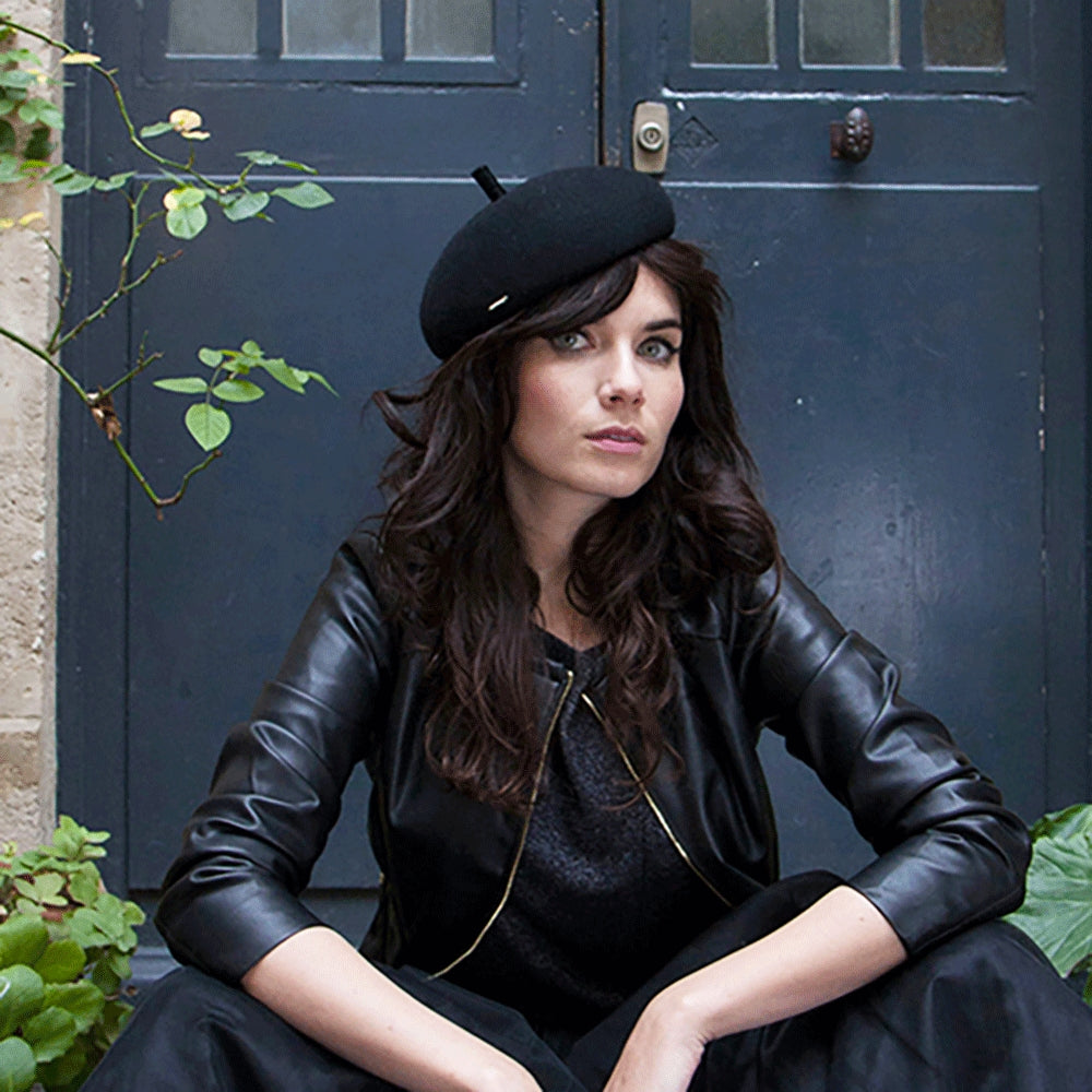 Béret Arlette Bleu nuit