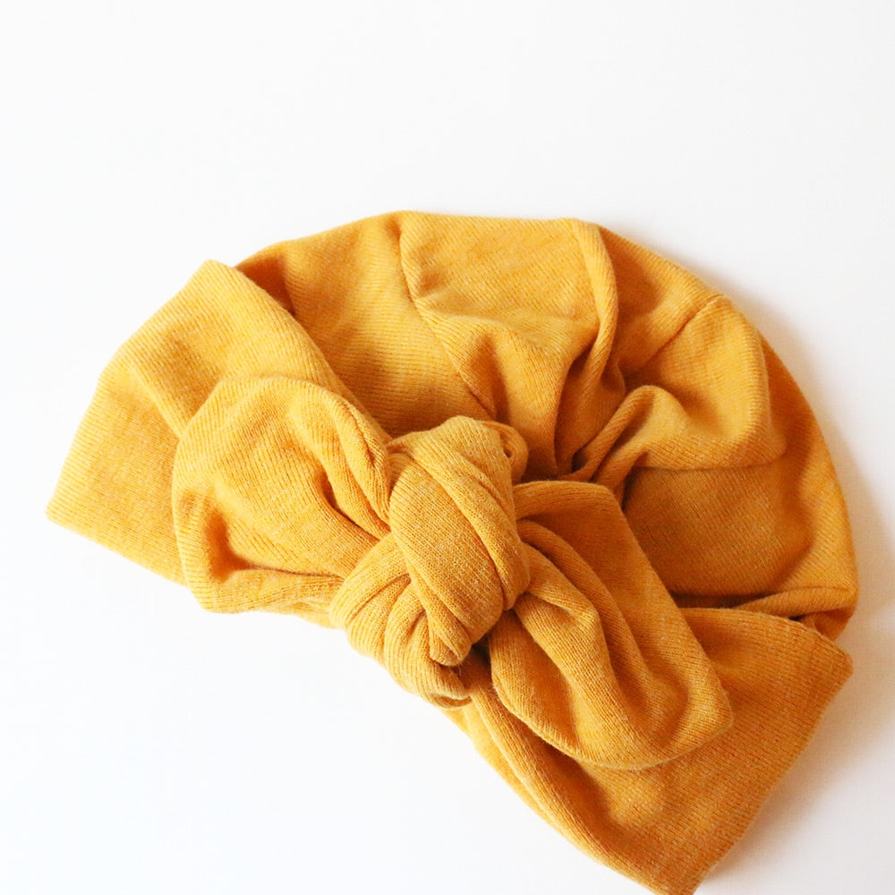 Turban Georgette Moutarde