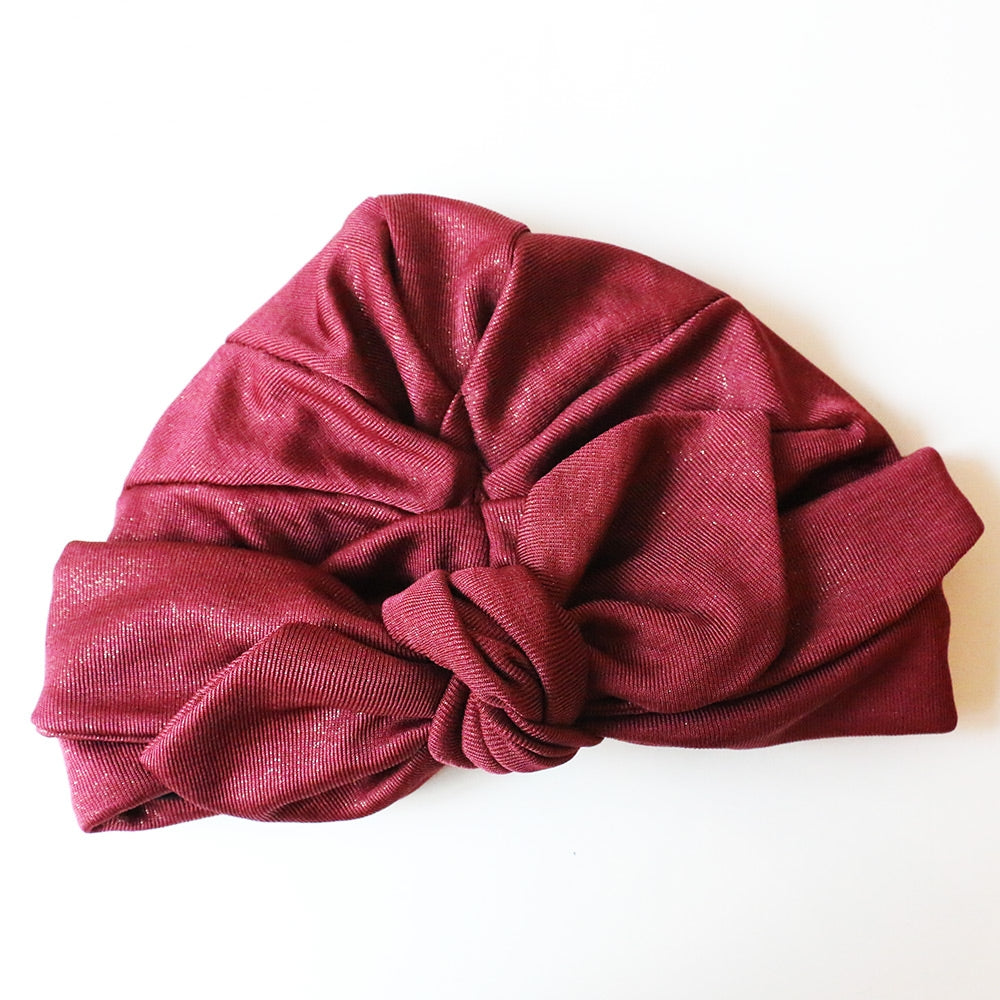 Turban Georgette Bordeaux
