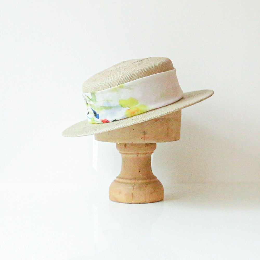 Bandeau Chapeau Cheveux motifs aquarelle