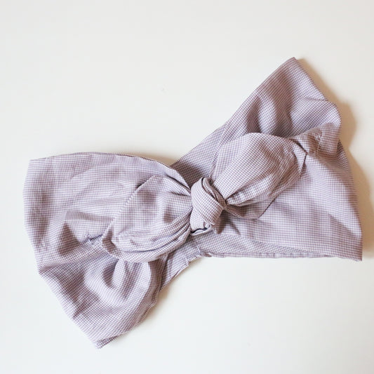 Bandeau Georgette Vichy Violet Lilas